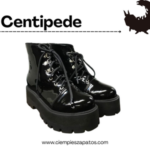 Centipede Charol Negro